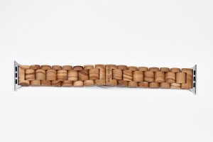 cinturino apple watch in legno di olivo